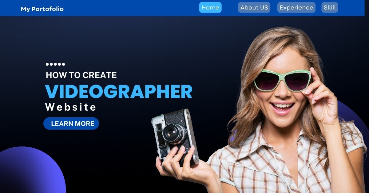 How To Create Videographer Website