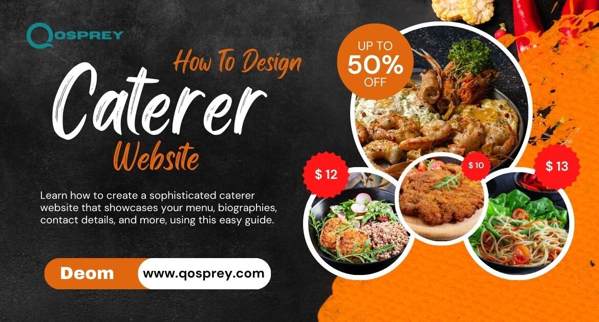 How To Design Caterer Website
